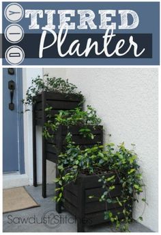 Tiered Planter Boxes
